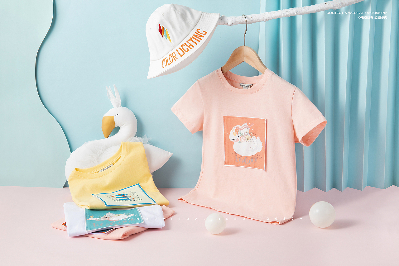 Baby Graziella童装 儿童服饰静物创意摄影产品拍摄